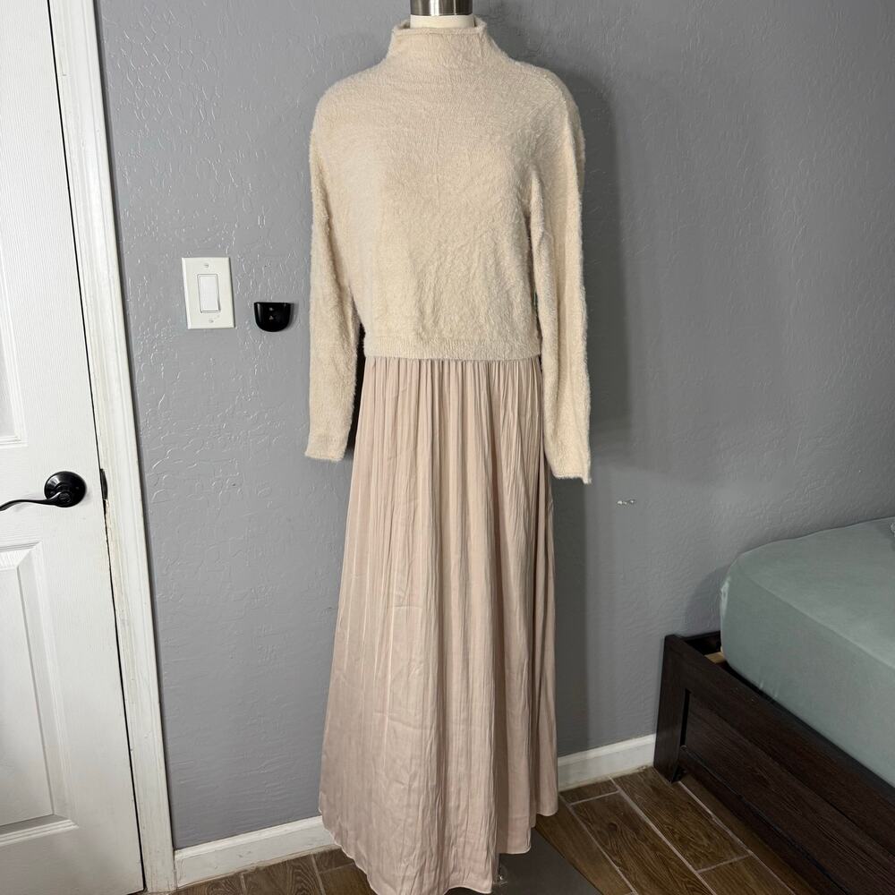 Thea Eyelash Twofer Maxi Dress 1X